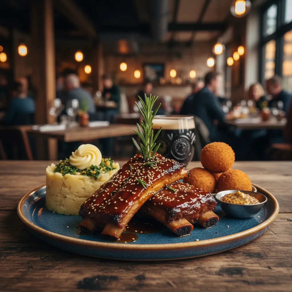Restaurant en diner bij Bij Hen