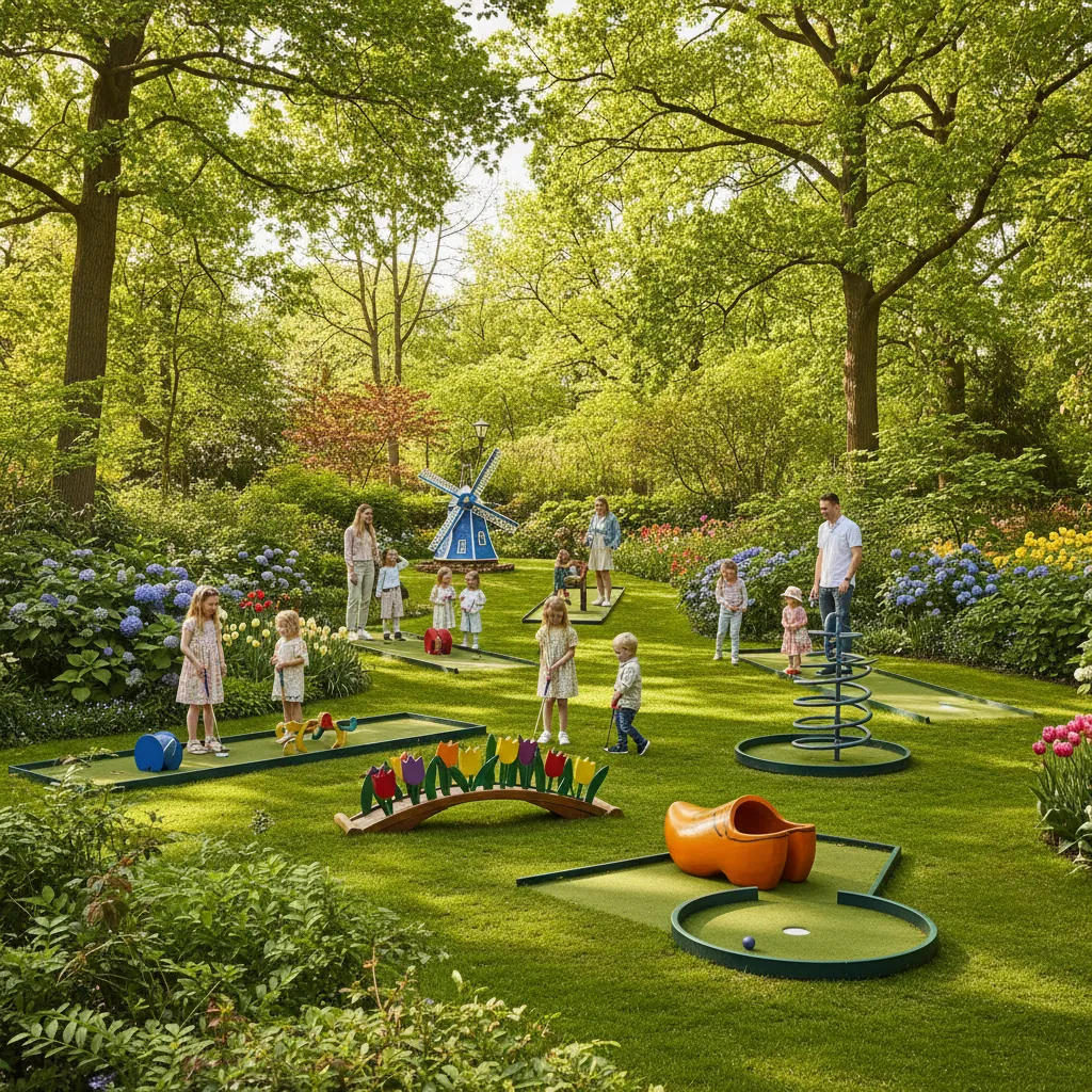 Midgetgolfbaan bij Bij Hen in het groen